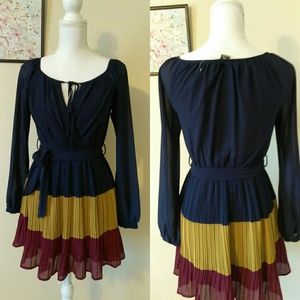 Double Zero Holiday Navy Blue Dress Size Small